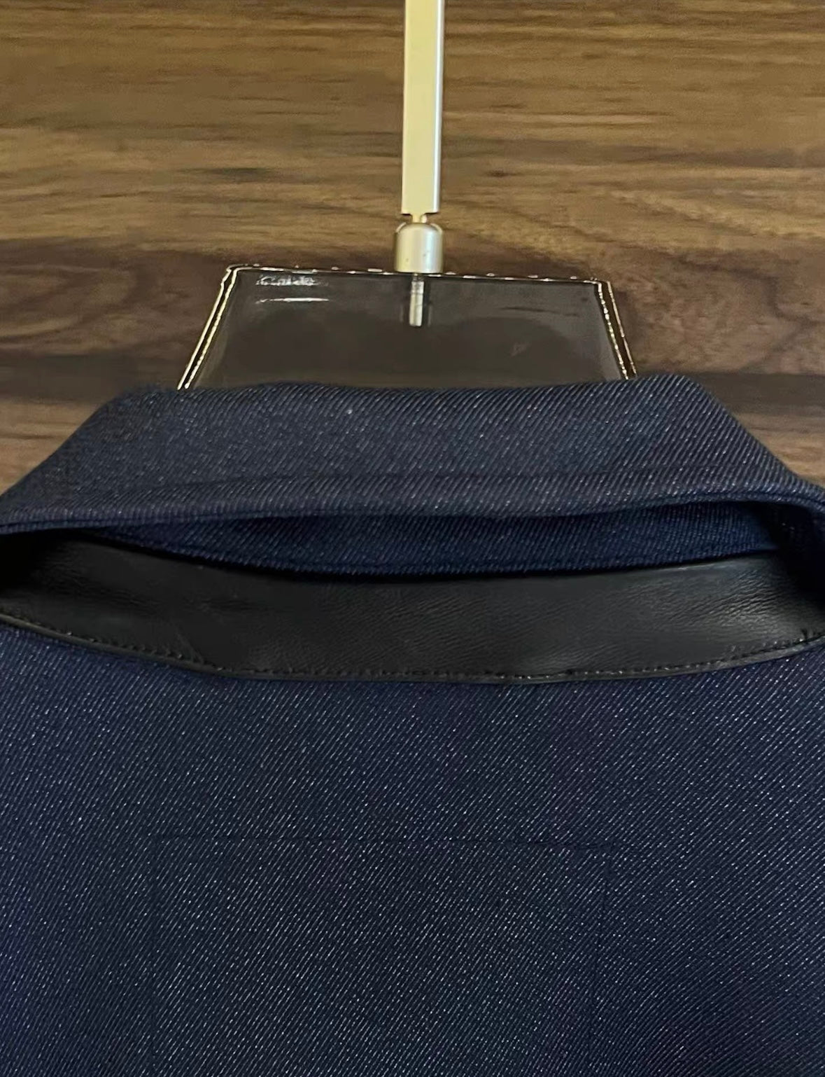 LP 25ss textured navy blue men's casual jacket