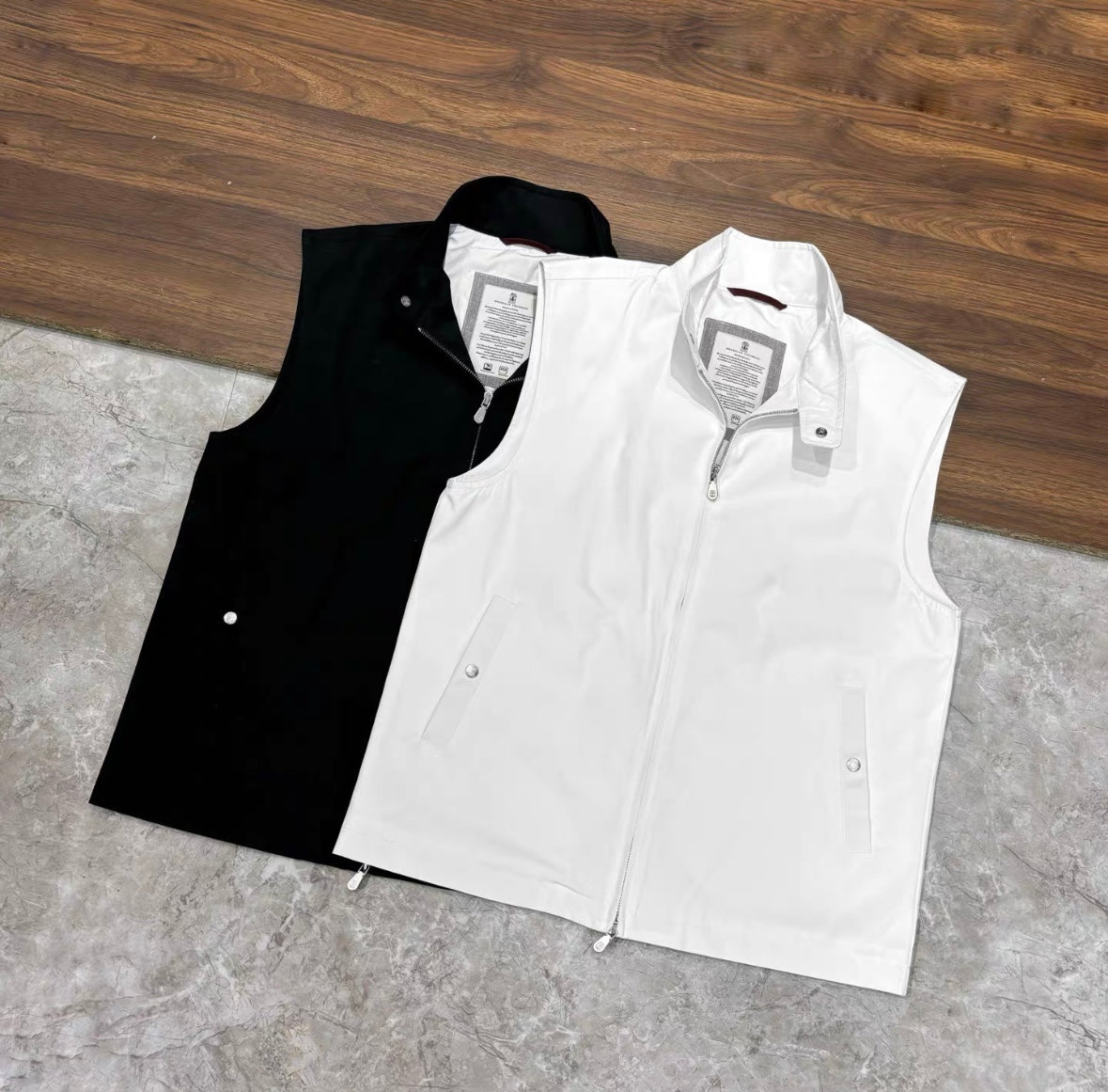 BC Old Money Style Men's High-End Vest Jacket