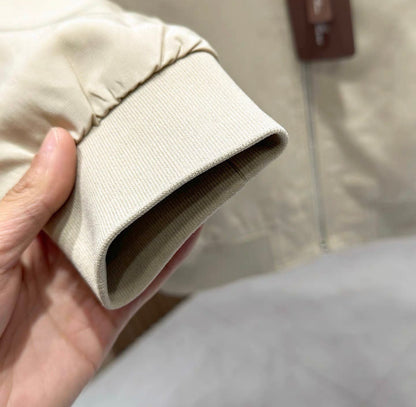 LP 25ss new linen badge jacket