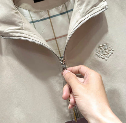 LP 25ss new linen badge jacket