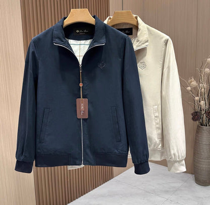 LP 25ss new linen badge jacket