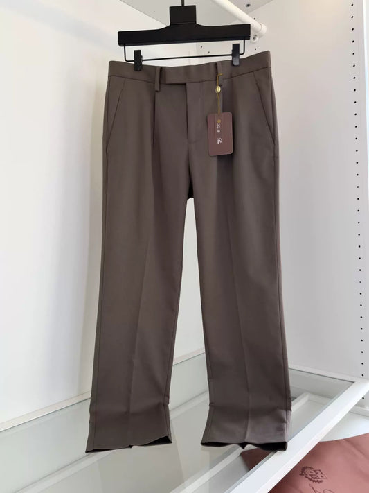 LP Italy 25ss old money commuter business straight casual pants