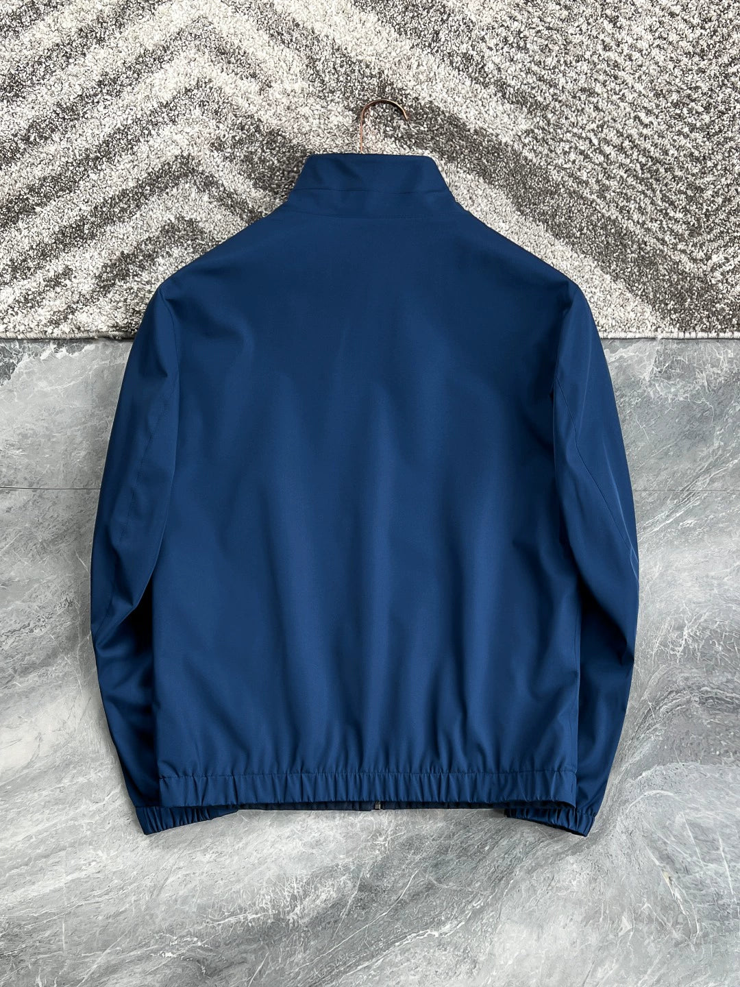 LP Italian Double-Sided Stand-Up Jacket Men's Windproof Casual Jacket