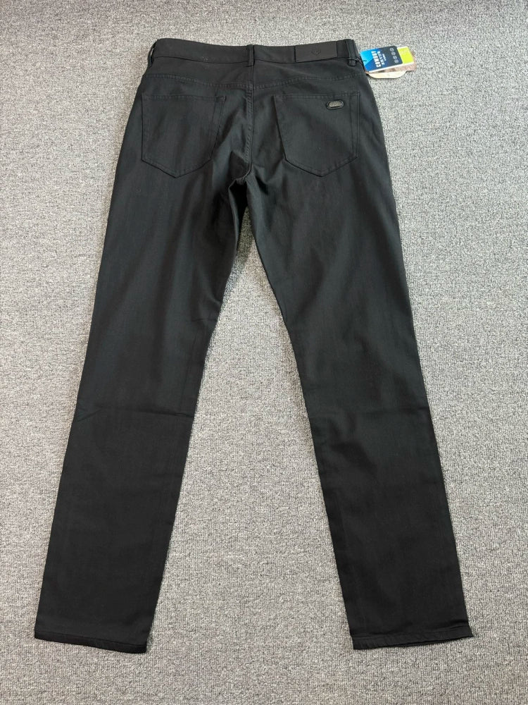 LP Italy 25ss Comfortable Straight Pants Men's Casual Black Washed Jeans