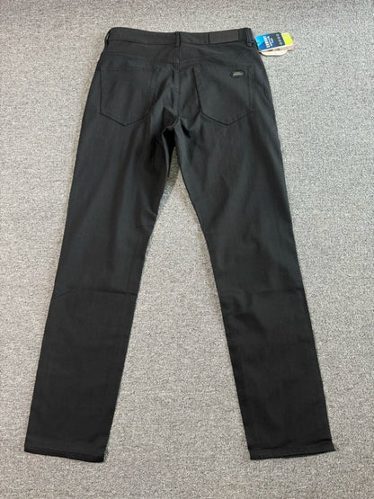 LP Italy 25ss Comfortable Straight Pants Men's Casual Black Washed Jeans