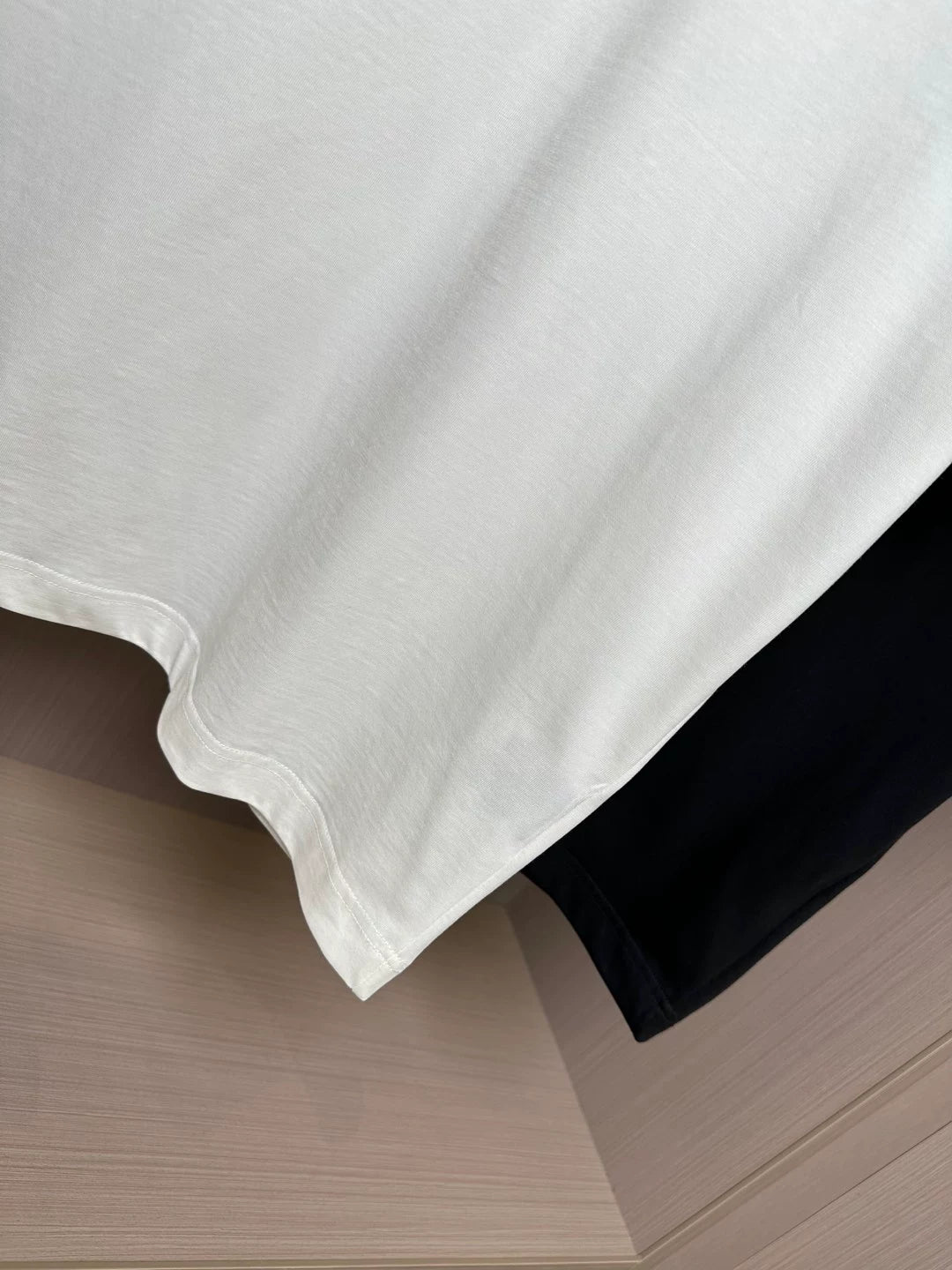 LP Italian 25ss embroidered label pure cotton breathable bottoming shirt men's casual crew neck short-sleeved T-shirt