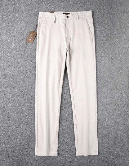 LP Italian 25ss stretch cotton and linen small straight slacks