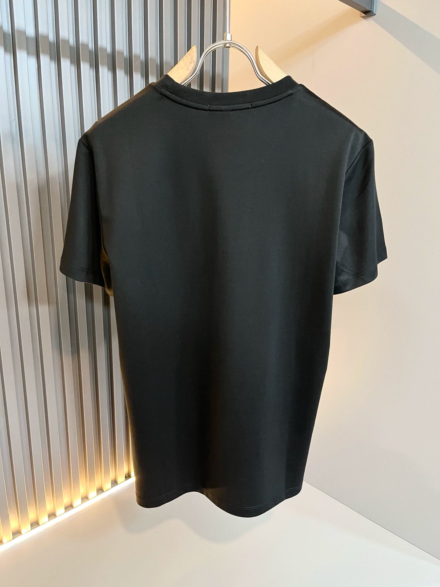 LP Italy 25ss Press Glue Fashion Comfortable Crew Neck Half Sleeve Men's Casual Short Sleeve T-Shirt