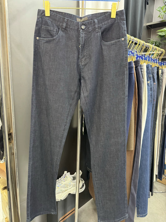 LP Italian 25ss Business Comfort Straight Men's Casual Denim Jeans