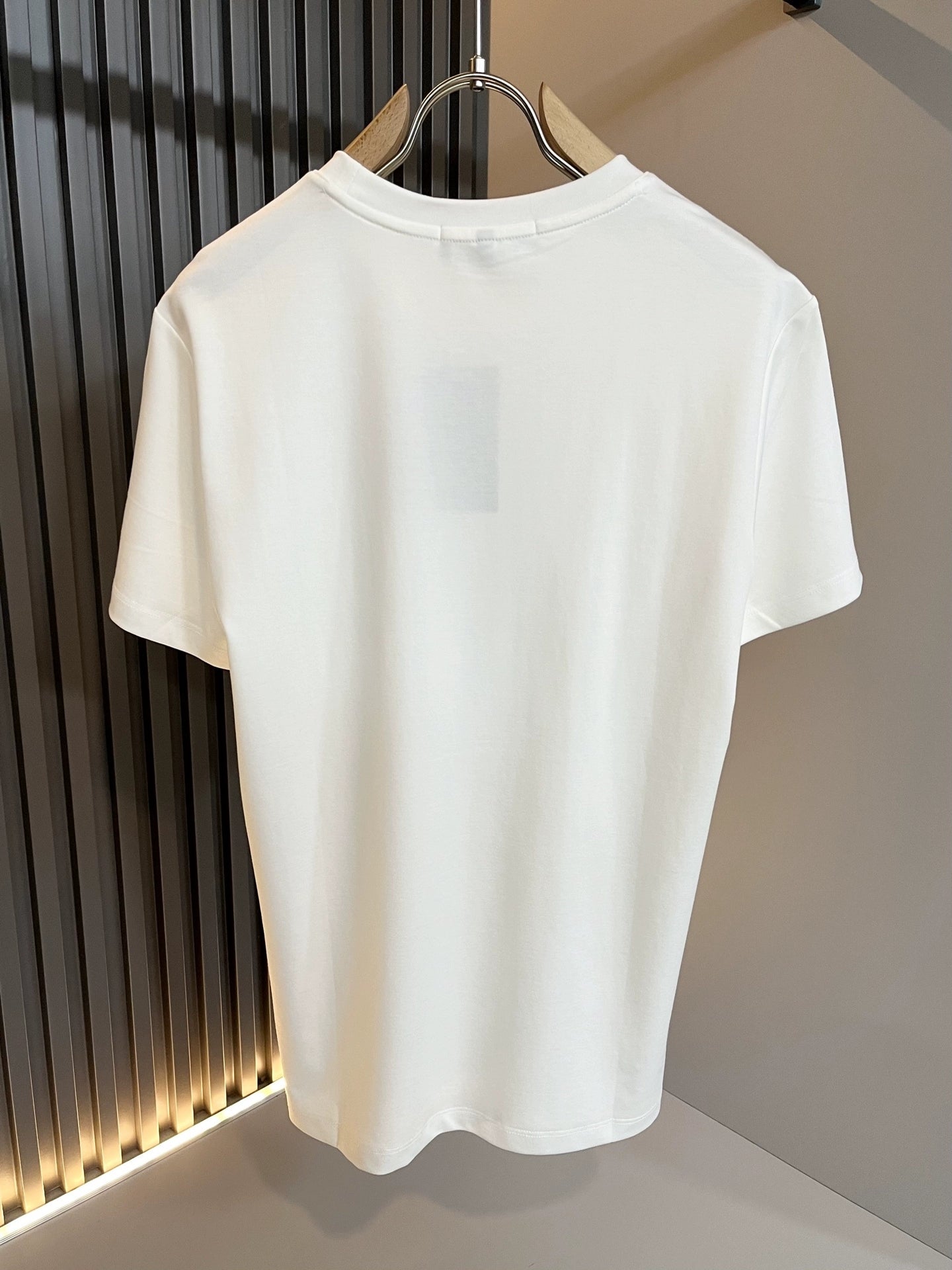 LP Italy 25ss Press Glue Fashion Comfortable Crew Neck Half Sleeve Men's Casual Short Sleeve T-Shirt