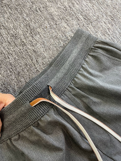 LP Italy 25ss sports comfortable breathable straight drawstring five-point pants men's casual shorts