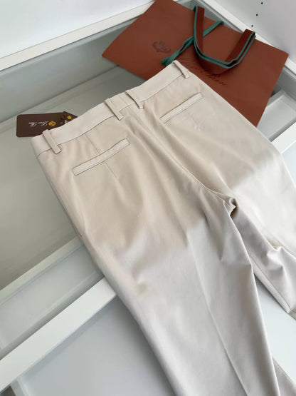 LP Italy 25ss old money commuter business straight casual pants