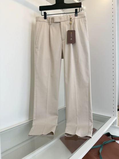 LP Italy 25ss old money commuter business straight casual pants