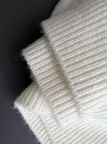 LP semi-high stand-up neck wool sweater men's casual long-sleeved sweater