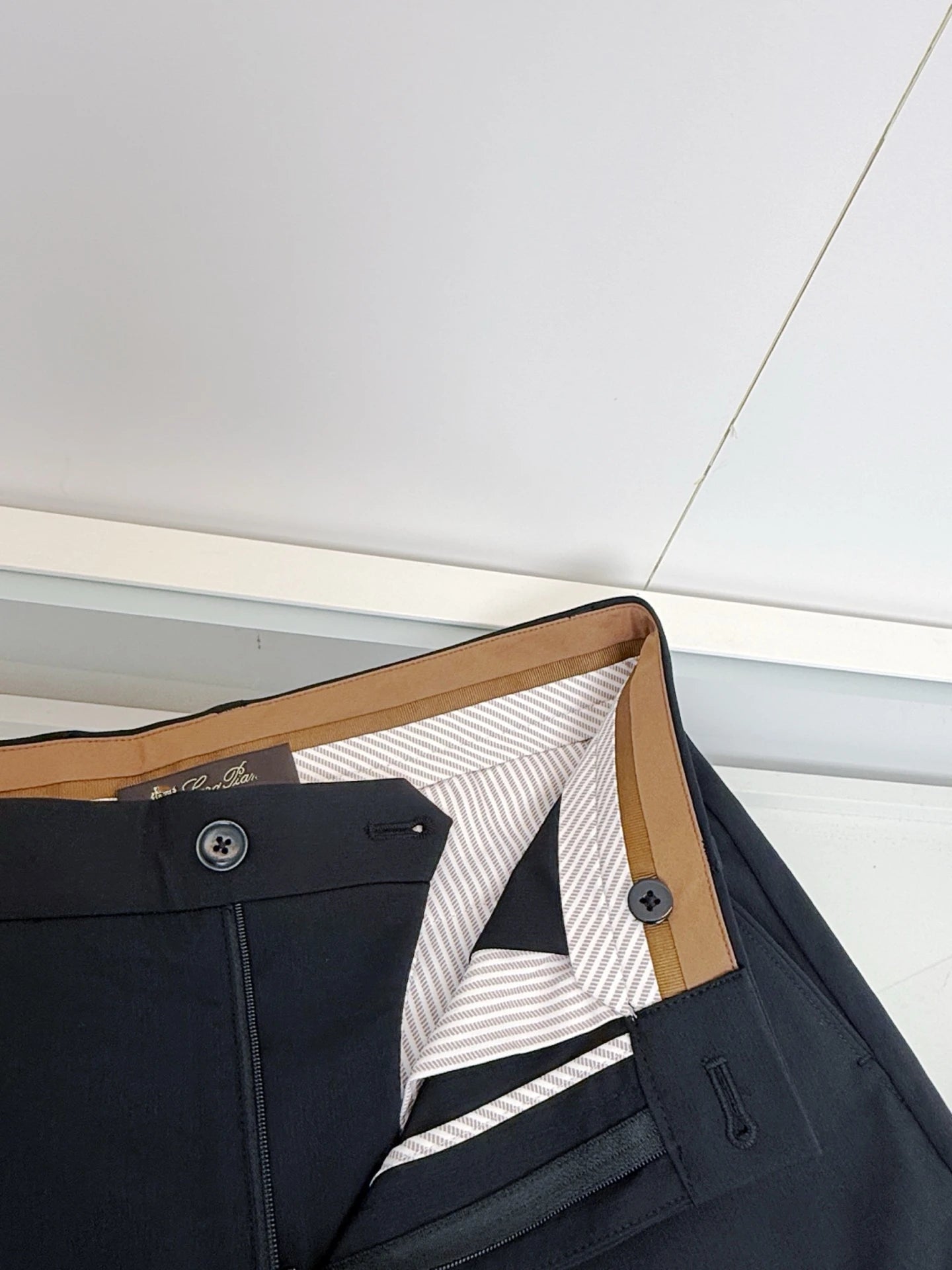 LP Italy 25ss business solid color comfortable breathable fashion straight casual pants