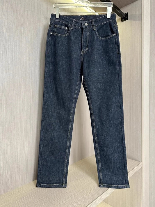 LP Italy 25ss comfortable and versatile small straight trousers casual jeans