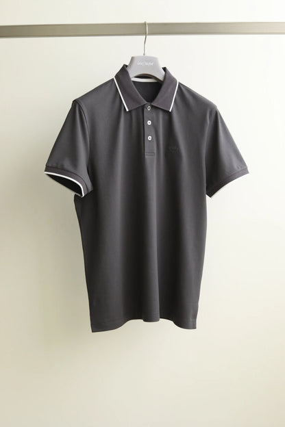 LP 25ss simple and comfortable lapel casual short-sleeved polo shirt