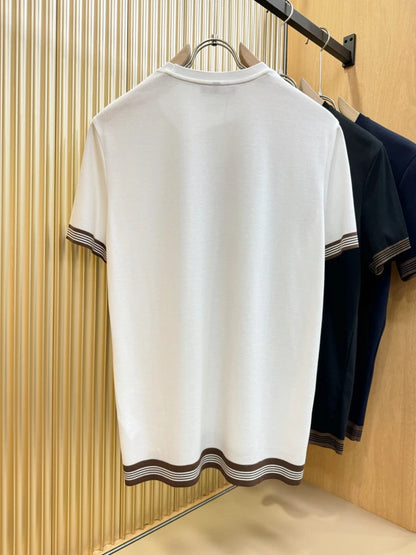 LP Comfortable Stretch 25ss Crew Neck Half Sleeve Men's Casual Short Sleeve T-Shirt