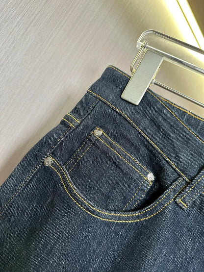 LP Italy 25ss comfortable and versatile small straight trousers casual jeans