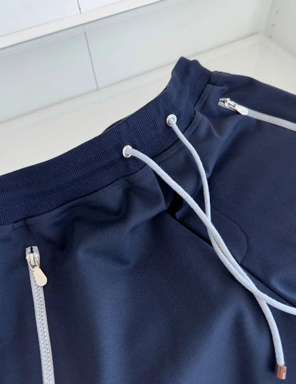 BC Italian old money style 25ss simple straight five-point casual shorts